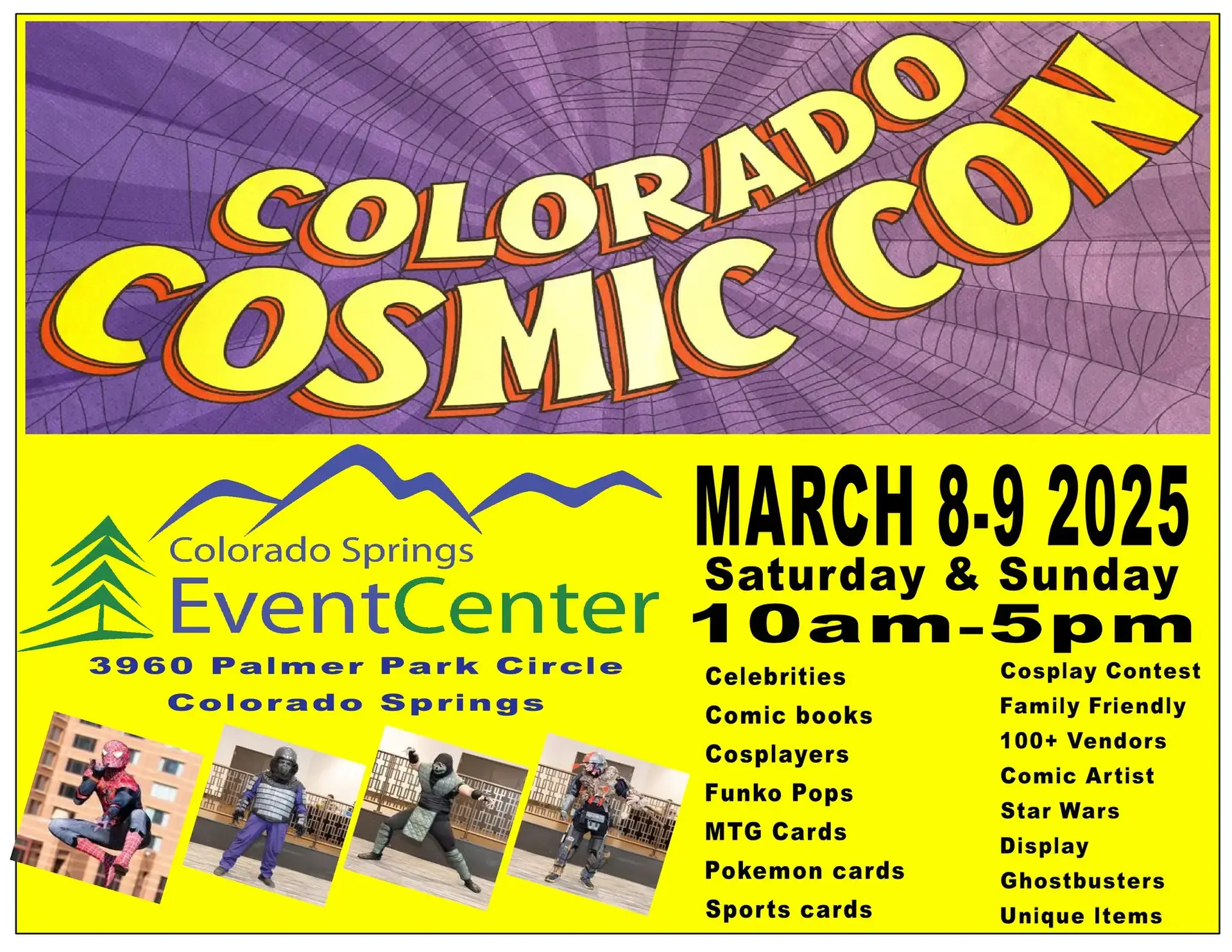Colorado Cosmic Con – March 2025 – CO
