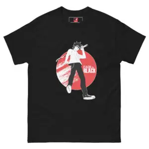Fade to Black – Shin – B&W - T-Shirt